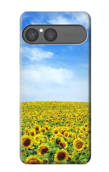 S0232 Sunflower Hülle Schutzhülle Taschen für Sony Xperia 10 VII