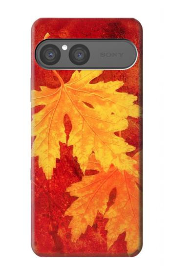 S0479 Maple Leaf Hülle Schutzhülle Taschen für Sony Xperia 10 VII, 10 VIII
