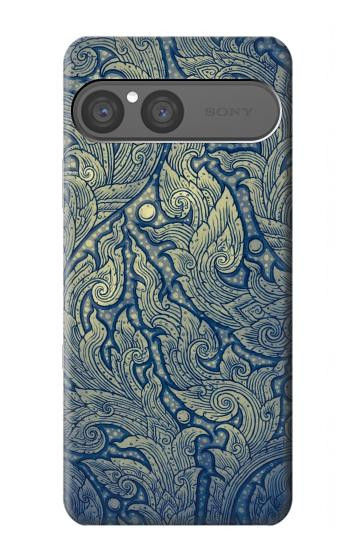 S0568 Thai Art Hülle Schutzhülle Taschen für Sony Xperia 10 VII