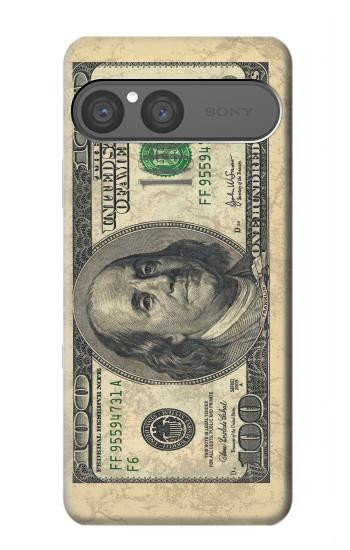 S0702 Money Dollars Hülle Schutzhülle Taschen für Sony Xperia 10 VII