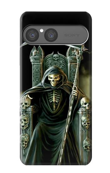 S1024 Grim Reaper Skeleton King Hülle Schutzhülle Taschen für Sony Xperia 10 VII