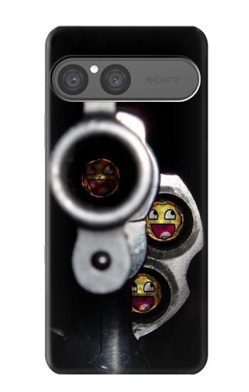 S1109 Smile Bullet Gun Hülle Schutzhülle Taschen für Sony Xperia 10 VII, 10 VIII
