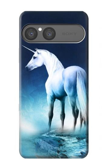 S1130 Unicorn Horse Hülle Schutzhülle Taschen für Sony Xperia 10 VII