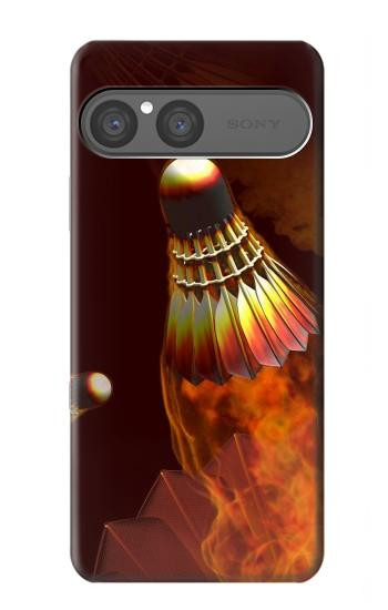 S1239 Badmintons Hülle Schutzhülle Taschen für Sony Xperia 10 VII, 10 VIII