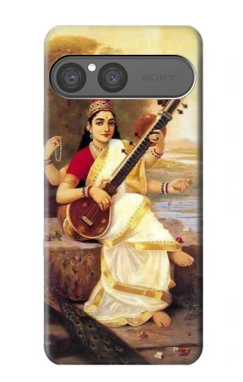 S1420 Saraswati Hindu Goddess Hülle Schutzhülle Taschen für Sony Xperia 10 VII