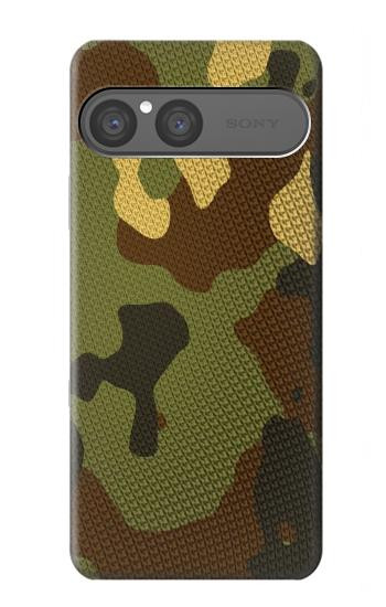 S1602 Camo Camouflage Graphic Printed Hülle Schutzhülle Taschen für Sony Xperia 10 VII