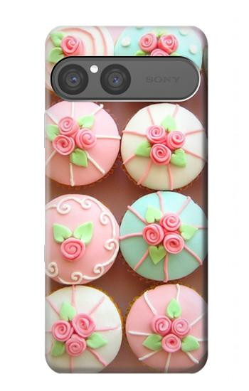 S1718 Yummy Cupcakes Hülle Schutzhülle Taschen für Sony Xperia 10 VII