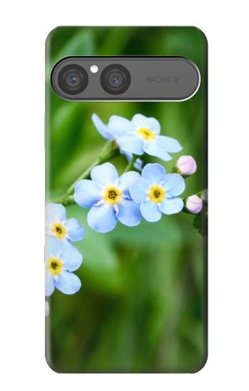 S1818 Forget Me Not Hülle Schutzhülle Taschen für Sony Xperia 10 VII