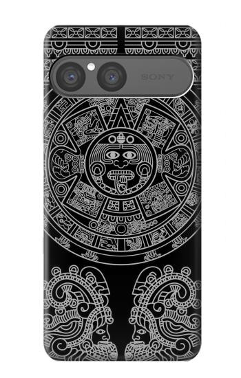 S1838 Mayan Pattern Hülle Schutzhülle Taschen für Sony Xperia 10 VII