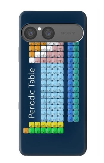 S1847 Periodic Table Hülle Schutzhülle Taschen für Sony Xperia 10 VII