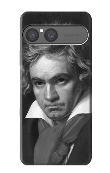 S1930 Beethoven Hülle Schutzhülle Taschen für Sony Xperia 10 VII