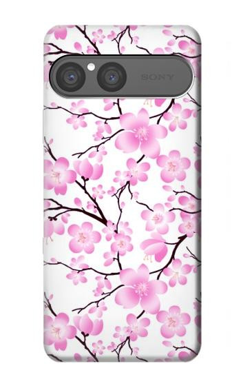 S1972 Sakura Cherry Blossoms Hülle Schutzhülle Taschen für Sony Xperia 10 VII