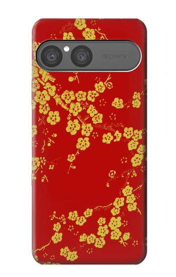 S2050 Cherry Blossoms Chinese Graphic Printed Hülle Schutzhülle Taschen für Sony Xperia 10 VII