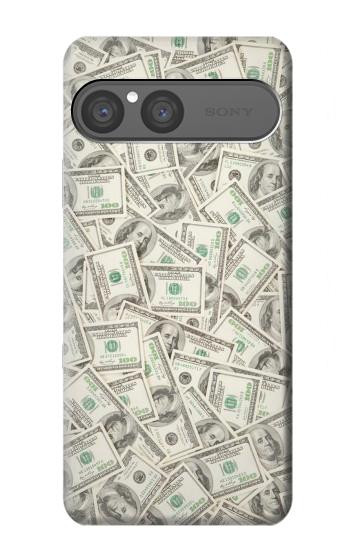 S2077 Money Dollar Banknotes Hülle Schutzhülle Taschen für Sony Xperia 10 VII