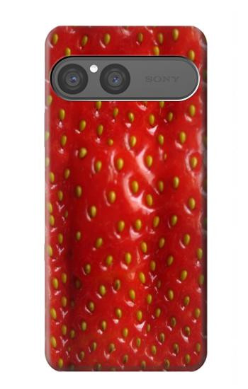 S2225 Strawberry Hülle Schutzhülle Taschen für Sony Xperia 10 VII
