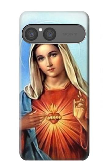 S2420 The Virgin Mary Santa Maria Hülle Schutzhülle Taschen für Sony Xperia 10 VII