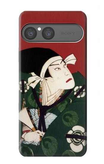 S2498 Japan Art Toyohara Kunichika Hülle Schutzhülle Taschen für Sony Xperia 10 VII