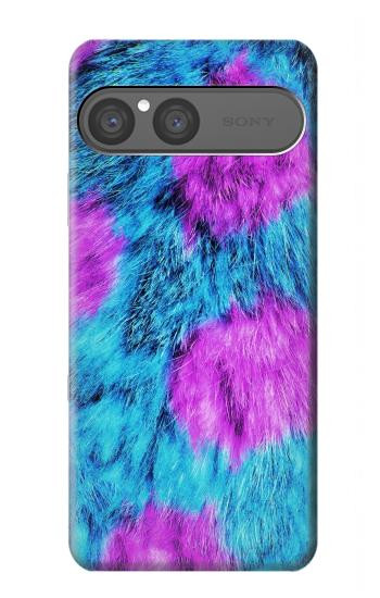 S2757 Monster Fur Skin Pattern Graphic Hülle Schutzhülle Taschen für Sony Xperia 10 VII