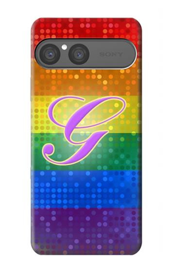 S2899 Rainbow LGBT Gay Pride Flag Hülle Schutzhülle Taschen für Sony Xperia 10 VII, 10 VIII