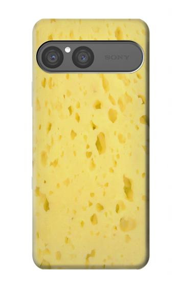 S2913 Cheese Texture Hülle Schutzhülle Taschen für Sony Xperia 10 VII