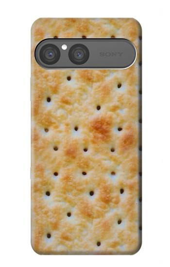 S2987 Cream Cracker Biscuits Hülle Schutzhülle Taschen für Sony Xperia 10 VII