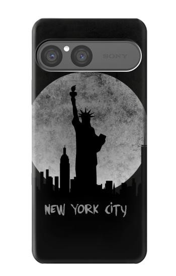 S3097 New York City Hülle Schutzhülle Taschen für Sony Xperia 10 VII, 10 VIII