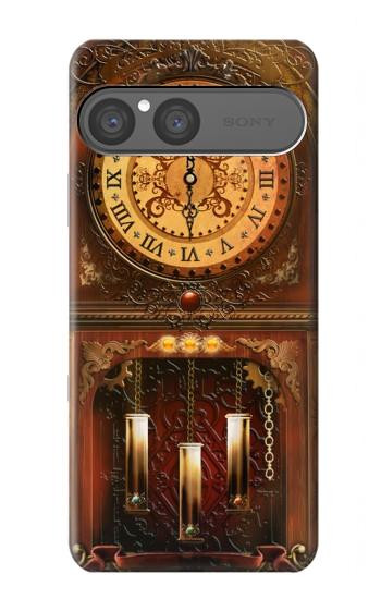 S3174 Grandfather Clock Hülle Schutzhülle Taschen für Sony Xperia 10 VII