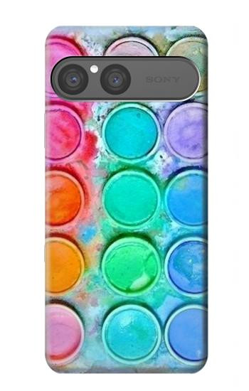 S3235 Watercolor Mixing Hülle Schutzhülle Taschen für Sony Xperia 10 VII, 10 VIII
