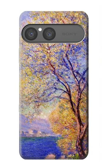 S3339 Claude Monet Antibes Seen from the Salis Gardens Hülle Schutzhülle Taschen für Sony Xperia 10 VII