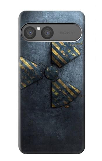 S3438 Danger Radioactive Hülle Schutzhülle Taschen für Sony Xperia 10 VII