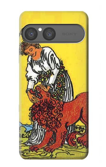 S3458 Strength Tarot Card Hülle Schutzhülle Taschen für Sony Xperia 10 VII