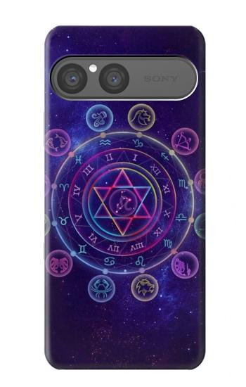 S3461 Zodiac Hülle Schutzhülle Taschen für Sony Xperia 10 VII