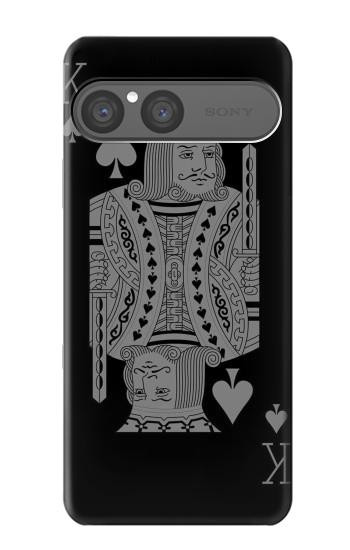 S3520 Black King Spade Hülle Schutzhülle Taschen für Sony Xperia 10 VII