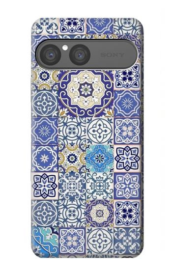 S3537 Moroccan Mosaic Pattern Hülle Schutzhülle Taschen für Sony Xperia 10 VII, 10 VIII
