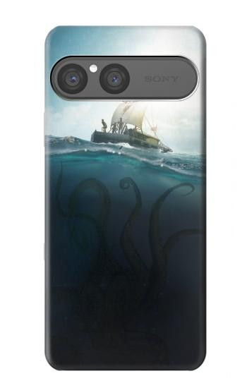 S3540 Giant Octopus Hülle Schutzhülle Taschen für Sony Xperia 10 VII