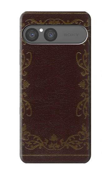 S3553 Vintage Book Cover Hülle Schutzhülle Taschen für Sony Xperia 10 VII