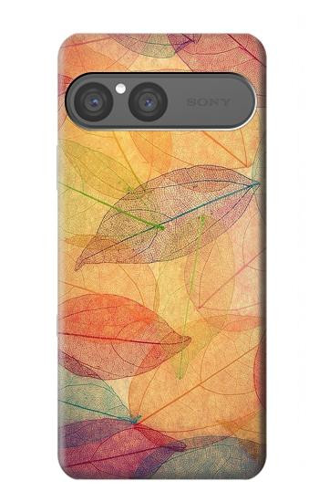 S3686 Fall Season Leaf Autumn Hülle Schutzhülle Taschen für Sony Xperia 10 VII, 10 VIII