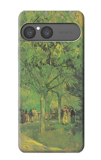 S3748 Van Gogh A Lane in a Public Garden Hülle Schutzhülle Taschen für Sony Xperia 10 VII, 10 VIII