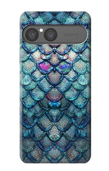 S3809 Mermaid Fish Scale Hülle Schutzhülle Taschen für Sony Xperia 10 VII