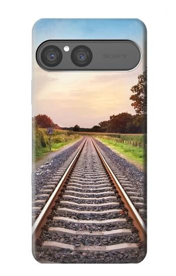 S3866 Railway Straight Train Track Hülle Schutzhülle Taschen für Sony Xperia 10 VII