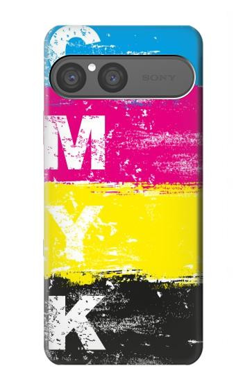 S3930 Cyan Magenta Yellow Key Hülle Schutzhülle Taschen für Sony Xperia 10 VII