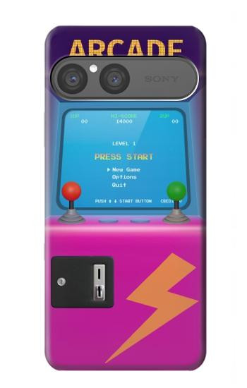 S3961 Arcade Cabinet Retro Machine Hülle Schutzhülle Taschen für Sony Xperia 10 VII