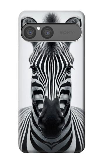 S4027 Zebra Hülle Schutzhülle Taschen für Sony Xperia 10 VII, 10 VIII