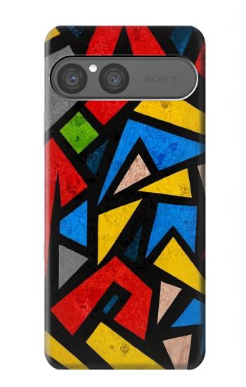 S4044 Street Art Abstract Graphics Hülle Schutzhülle Taschen für Sony Xperia 10 VII