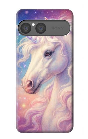 S4054 Fantasy Unicorn Hülle Schutzhülle Taschen für Sony Xperia 10 VII