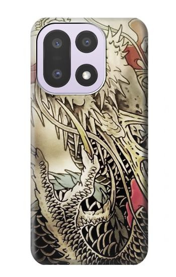 S0122 Yakuza Tattoo Hülle Schutzhülle Taschen für OnePlus 15