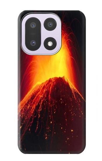 S0745 Volcano Lava Hülle Schutzhülle Taschen für OnePlus 15