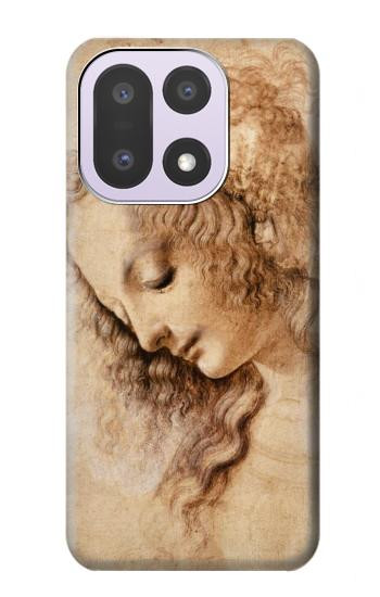 S1045 Leonardo da Vinci Woman's Head Hülle Schutzhülle Taschen für OnePlus 15