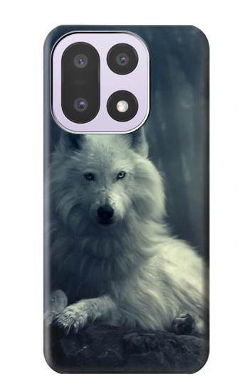S1516 White Wolf Hülle Schutzhülle Taschen für OnePlus 15