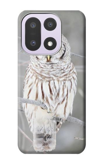 S1566 Snowy Owl White Owl Hülle Schutzhülle Taschen für OnePlus 15